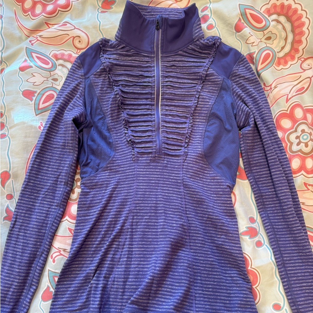 Lululemon Purple Half Zip
